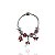 Pulseira Folheada Prata 925 Inspired Pandora Flor Resinada - Imagem 8