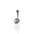 Piercing Aço Inoxidável Dourado e Prata Umbigo Ponto de Luz Cravejado - Imagem 3
