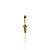 Piercing Aço Inoxidável Dourado e Prata Umbigo Ponto de Luz Cravejado - Imagem 2