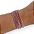 Kit 6 Pulseiras Folheada Prata 925 Strass - Imagem 3
