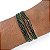 Kit 6 Pulseiras Folheada Prata 925 Strass - Imagem 7