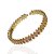 Bracelete Folheado Prata 925 Navetes Cravejado - Imagem 7