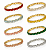 Bracelete Folheado Prata 925 Navetes Cravejado - Imagem 3