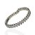 Bracelete Folheado Prata 925 Navetes Cravejado - Imagem 4