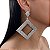 Brinco Folheado Ouro 18k e Prata 925 Strass - Imagem 2