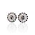 Brinco Folheado Ouro 18k e Prata 925 Mandala Cravejada - Imagem 2