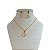 Conjunto Folheado Ouro 18k e Prata 925 Trevo Cristal - Imagem 1