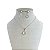 Conjunto Folheado Ouro 18k e Prata 925 Trevo Cristal - Imagem 6