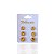 Trio Brincos Folheado Ouro 18k e Prata 925 Redondo Cravejado - Imagem 3