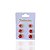Trio Brincos Folheado Ouro 18k e Prata 925 Redondo Cravejado - Imagem 6
