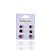 Trio Brincos Folheado Ouro 18k e Prata 925 Redondo Cravejado - Imagem 5
