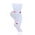 Tornozeleira Folheada Ouro 18k e Prata 925 Borboletas Cristais - Imagem 11