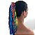 Xuxinha Para Cabelo Fitilhos Metalizado Pompom - Imagem 5