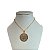 Colar Folheado Ouro 18k e Prata 925 Pai Nosso - Imagem 1