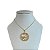 Colar Folheado Ouro 18k e Prata 925 Estrela do Mar Cravejada - Imagem 1
