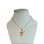 Colar Folheado Ouro 18k e Prata 925 Fada Cravejada - Imagem 1