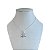 Colar Folheado Ouro 18k e Prata 925 Nossa Senhora Cravejada - Imagem 6