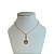Colar Folheado Ouro 18k Patinha Stras - Imagem 1