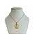 Colar Folheado Ouro 18k Nossa Senhora Strass - Imagem 1