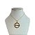 Colar Folheado Ouro 18k Mandala Jesus Caminho Verdade e a Vida - Imagem 1