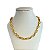 Choker Folheada Ouro 18k e Prata 925 Elos - Imagem 1