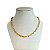Choker Folheada Ouro 18k e Prata 925 Elos - Imagem 1