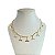 Choker Folheada Ouro 18k e Prata 925 Cauda de Sereia - Imagem 1
