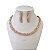 Conjunto Folheado Ouro 18k e Prata 925 Riviera Torcida Cravejada - Imagem 7