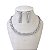 Conjunto Folheado Ouro 18k e Prata 925 Riviera Torcida Cravejada - Imagem 2