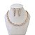 Conjunto Folheado Ouro 18k e Prata 925 Riviera Torcida Cravejada - Imagem 1