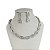 Conjunto Folheado Ouro 18k e Prata 925 Riviera Torcida Cravejada - Imagem 2