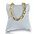 Pulseira Folheada Ouro 18k e Prata 925 Correntaria Elos - Imagem 1