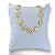Pulseira Folheada Ouro 18k e Prata 925 Margaridas Resinada - Imagem 1