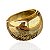 Bracelete Folheado Ouro 18k e Prata 925 Abaulado Liso - Imagem 1