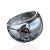 Bracelete Folheado Ouro 18k e Prata 925 Abaulado Liso - Imagem 3