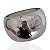 Bracelete Folheado Ouro 18k e Prata 925 Abaulado Liso - Imagem 4