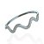 Bracelete Folheado Ouro 18k e Prata 925 Ondulado Cravejado - Imagem 2