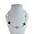 Colar Folheado Ouro 18k 5 Trevos Colors - Imagem 1