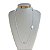 Colar Longo Folheado Prata 925 5 Trevos - Imagem 5