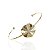 Bracelete Folheado Ouro 18k Chapeado - Imagem 1