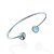 Bracelete Folheado Prata 925 Pontos de Luz Redondo - Imagem 1
