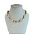 Choker Búzios Fio Dourada Bijuteria - Imagem 1