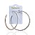Brinco Folheado Ouro 18k e Prata 925 Argola Strass - Imagem 4