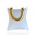 Pulseira Folheada Ouro 18k e Prata 925 Malha Grossa - Imagem 1
