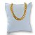 Pulseira Folheada Ouro 18k e Prata 925 Elos Trançado - Imagem 1