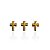 Pingente Folheado Ouro 18k Cruz Passante - Imagem 1
