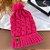 Touca Gorro Pompom Rosa Pink - Imagem 1
