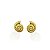 Brinco Folheado Ouro 18k Caracol - Imagem 1