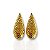 Brinco Folheado Ouro 18k Grande - Imagem 1