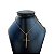 Corrente Masculina Aço Inoxidável Crucifixo - Imagem 1